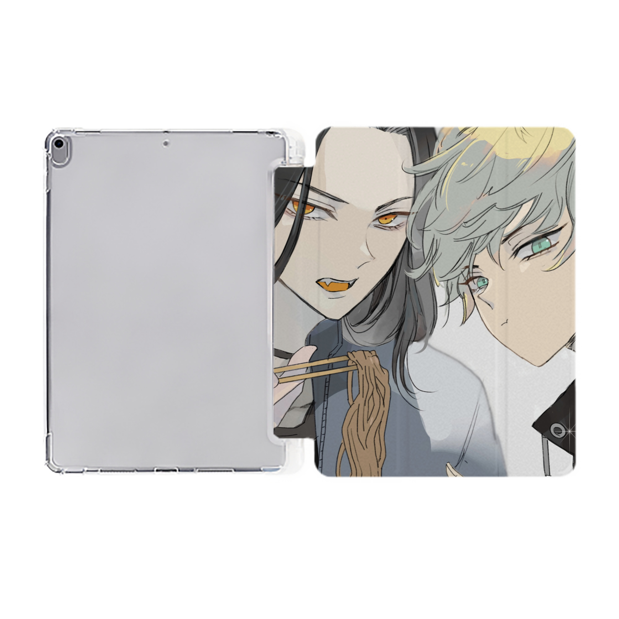 （画像用） 東京リベンジャーズ Tokyo Revengers IPad ケース ペン収納付き 三つ折りスタンド PUレザー×シリコン 対応機種9.5/10.5/10.9インチ
